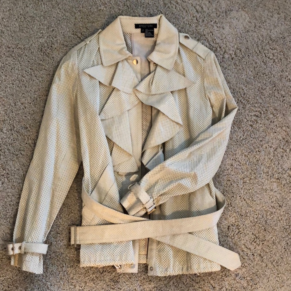 Etcetera Perforated Lightweight Jacket - image 4